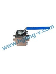 API/ANSI high pressure forged thread ball valve